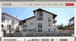 Desktop Screenshot of locations-itxasoa.com